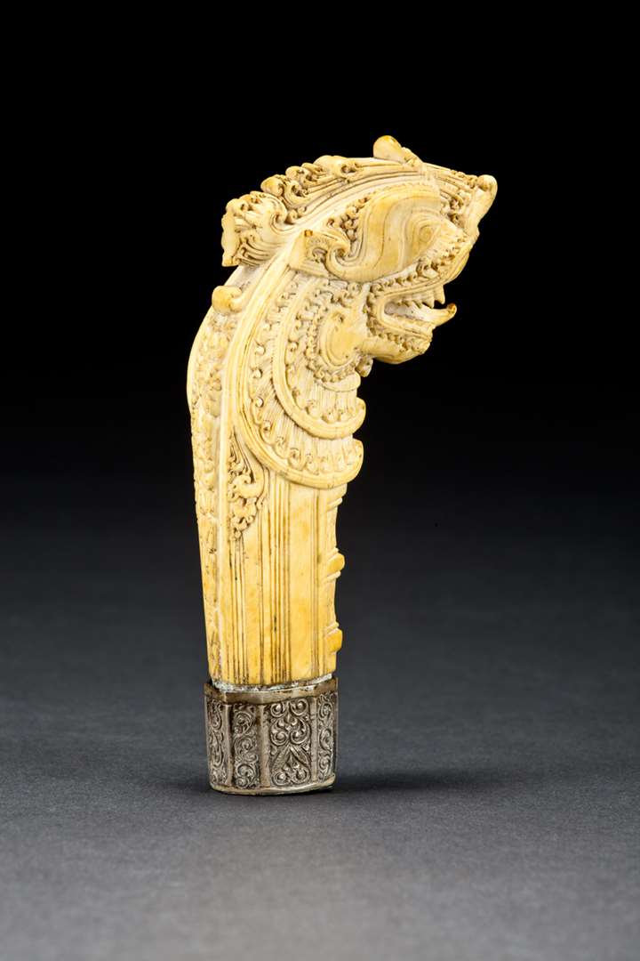 Carved Ivory Dragon Hilt